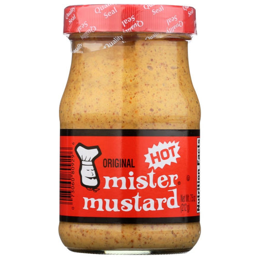 MISTER MUSTARD: Hot Mustard, 7.5 oz