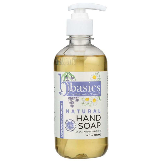 Brittanies Thyme: Lavender Chamomile Natural Hand Soap -12oz | Gentle
