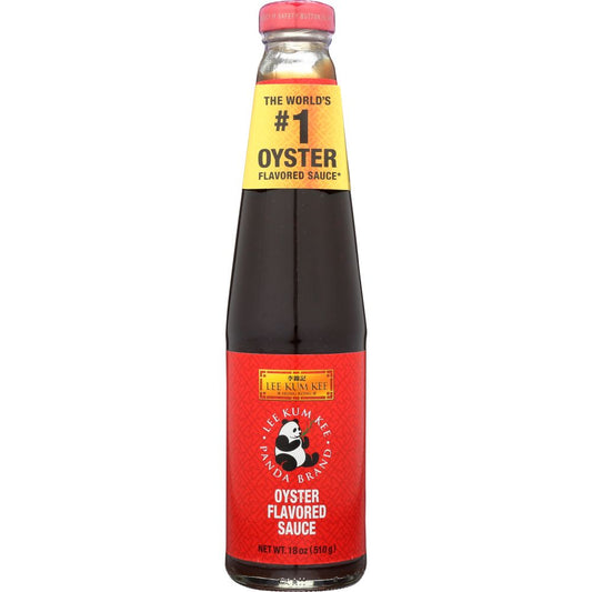LEE KUM KEE: Panda Brand Oyster Flavored Sauce, 18 oz