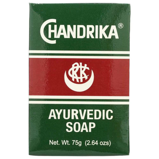 CHANDRIKA: Ayurvedic Soap Bar for Natural Beauty -2.64oz |Long-Lasting