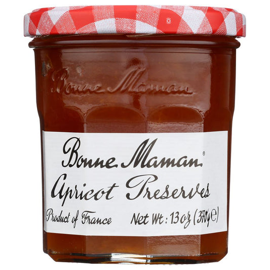 BONNE MAMAN: Apricot Preserves, 13 oz