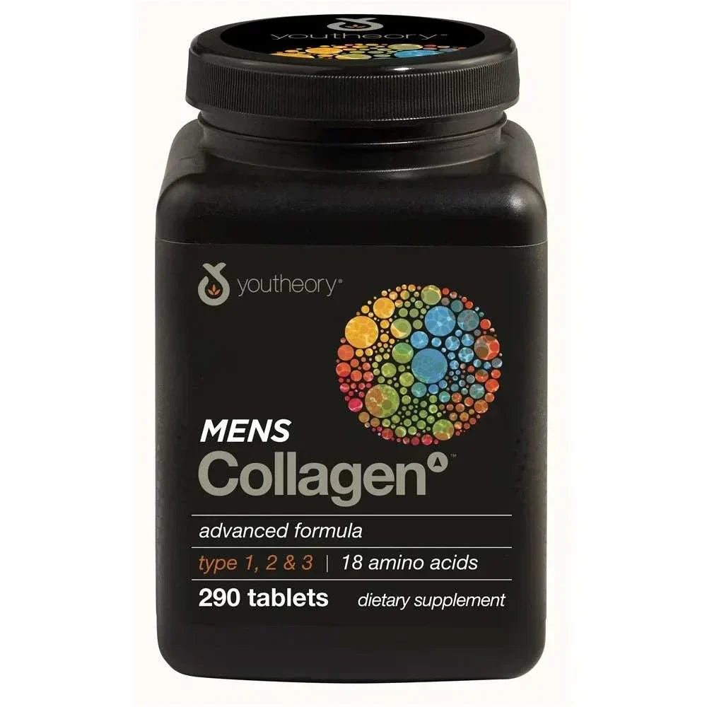 YOUTHEORY: Mens Collagen Advanced Formula, 290 tb