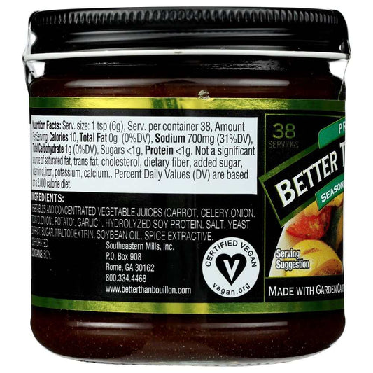 BETTER THAN BOUILLON: Superior Touch Vegetable Base, 8 oz