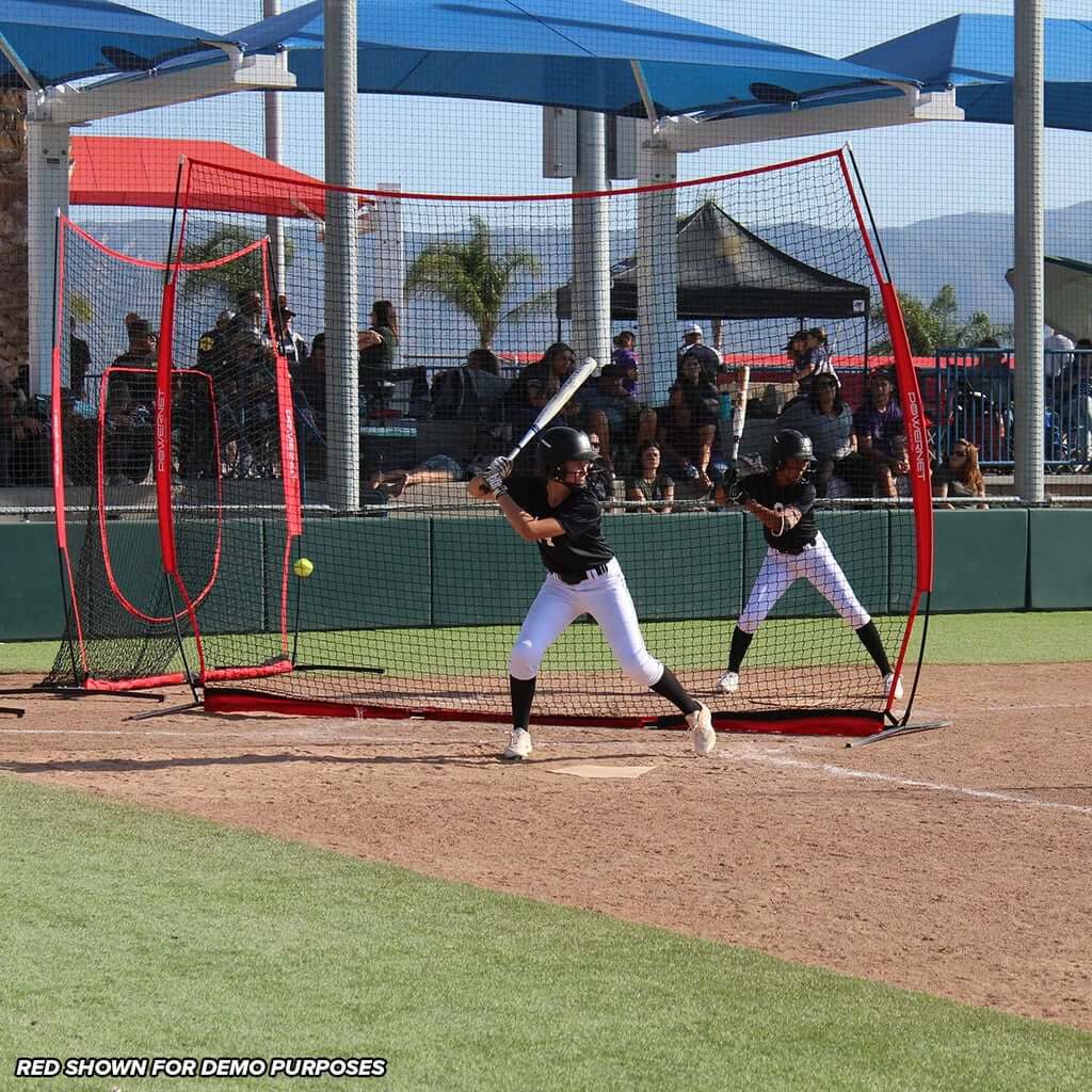 PowerNet 12x9 Ft Sports Barrier Net for Player & Property Protection (1021)