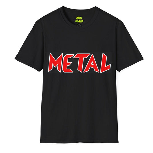 Red Metal Unisex Softstyle T-Shirt