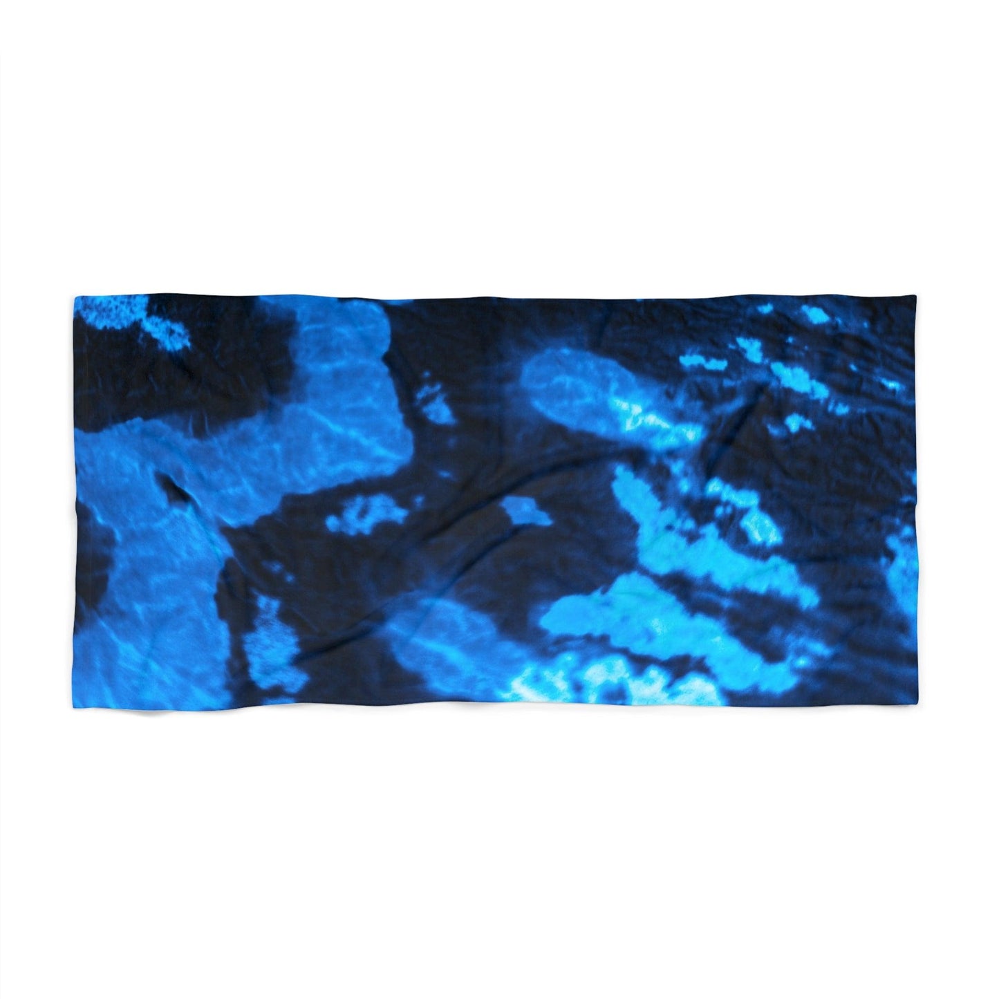 Blue Lava Beach Towel