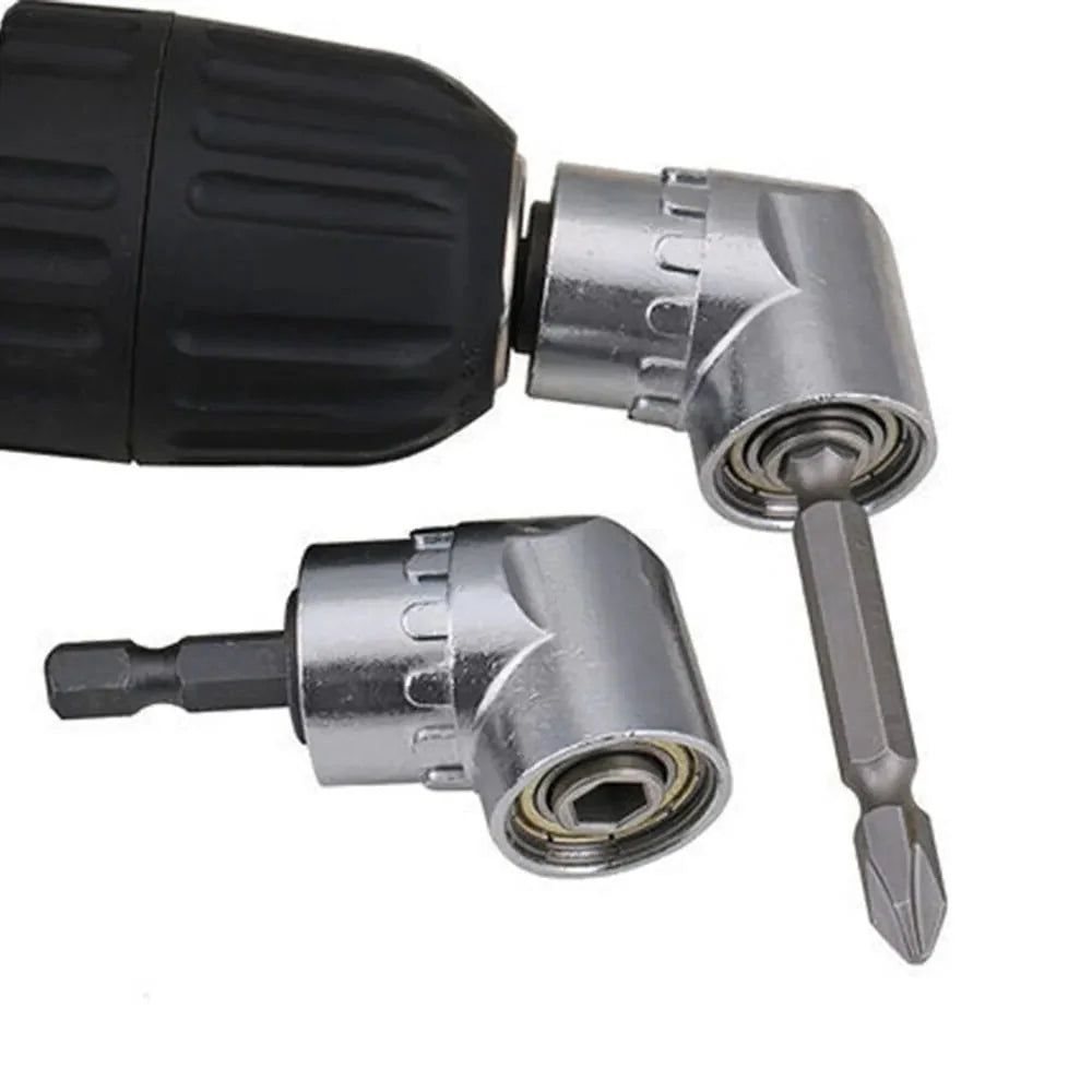 105 Degree Turning Screwdriver Joint Electric Drill Corner Attachment Extension Socket Screwdriver Head Tool