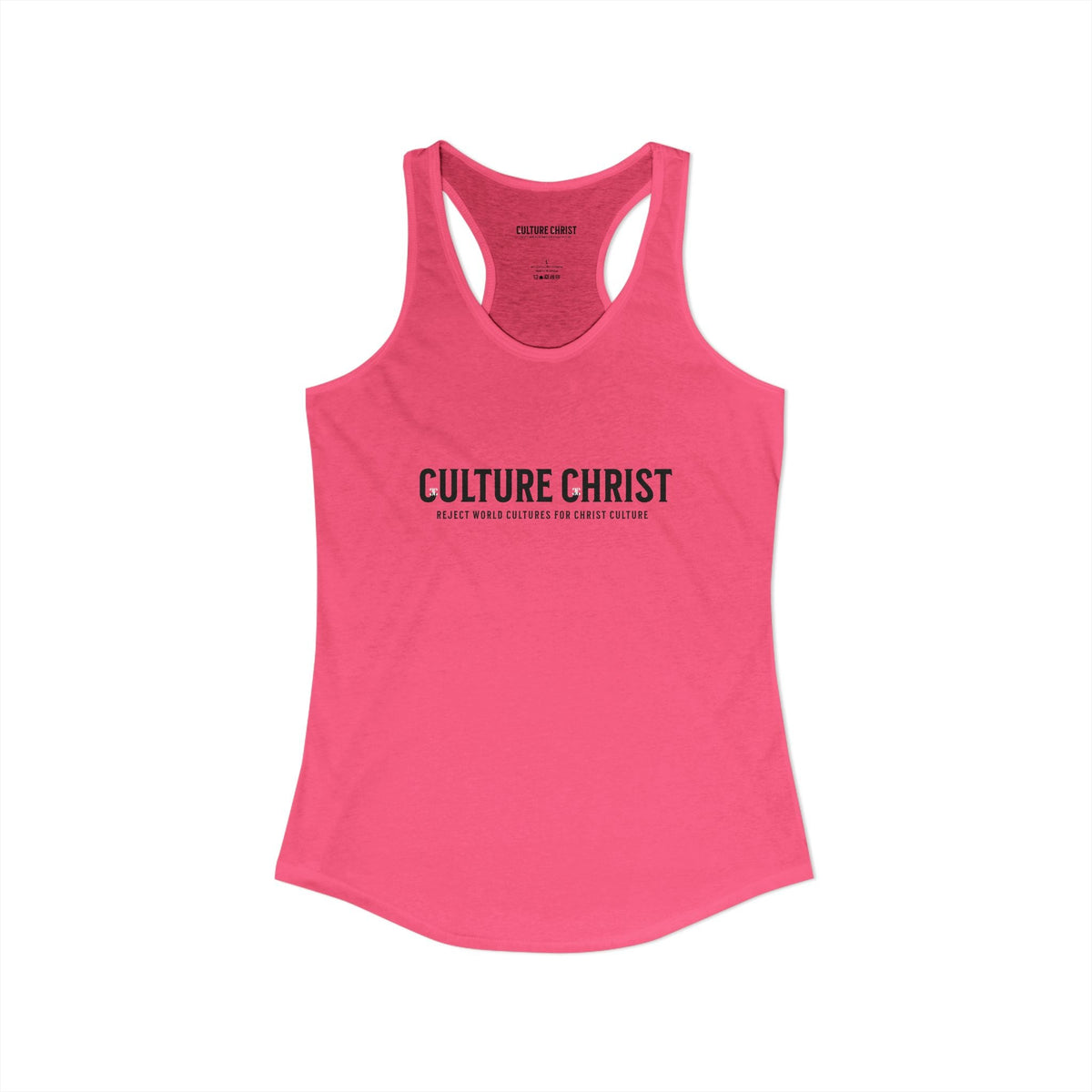 Women's Ideal Racerback Tank, wear your faith