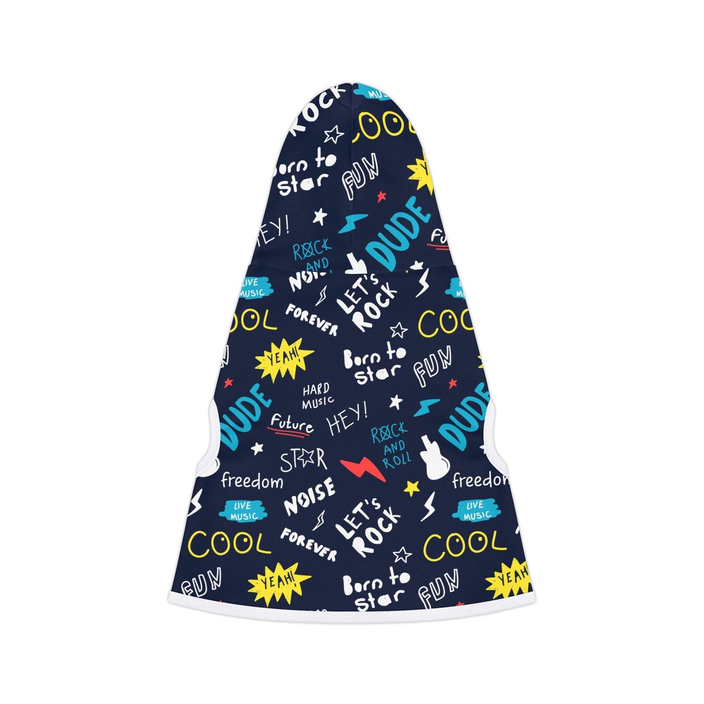 Born to Star Hand Drawn Graphic Pet Hoodie