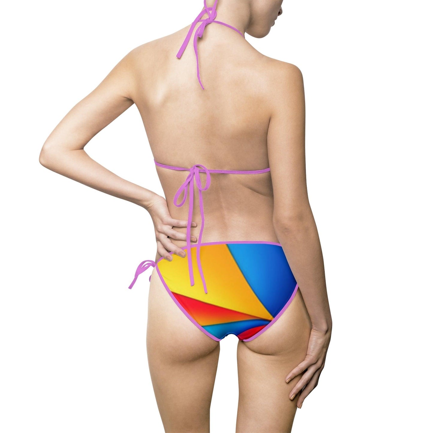 Women's Multicolor Bikini Swimsuit