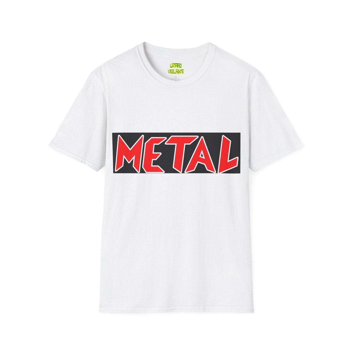 Red Metal Unisex Softstyle T-Shirt