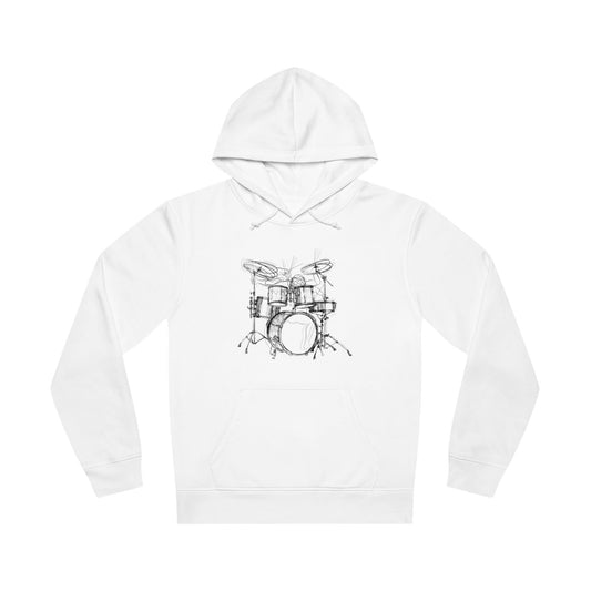 Drummer Sketchy Unisex Drummer Hoodie