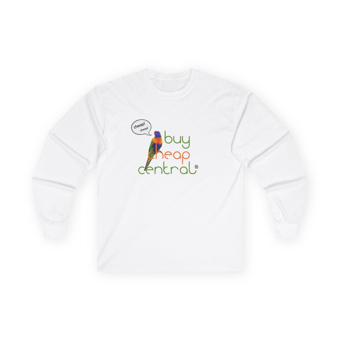 Unisex Long Sleeve Tee - Shop Black, Buy Cheap, Trendy Gift for Shoppers, Sustainable Fashion, Everyday Wear, Casual Style