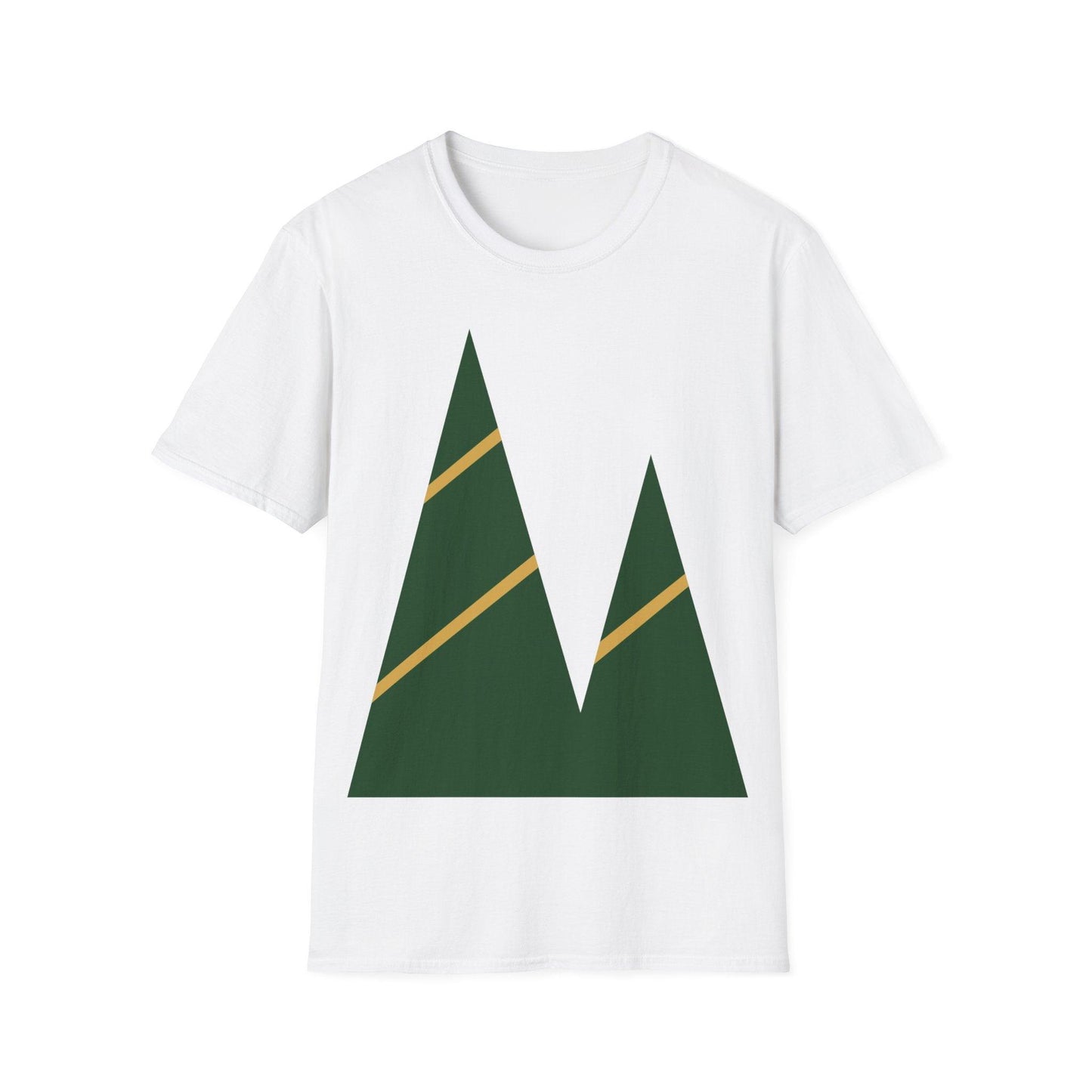 Christmas Holiday Trees Unisex Softstyle T-Shirt