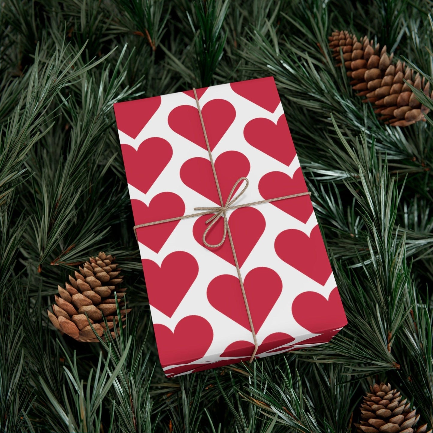 Valentine’s Day Heart Gift Wrap Papers
