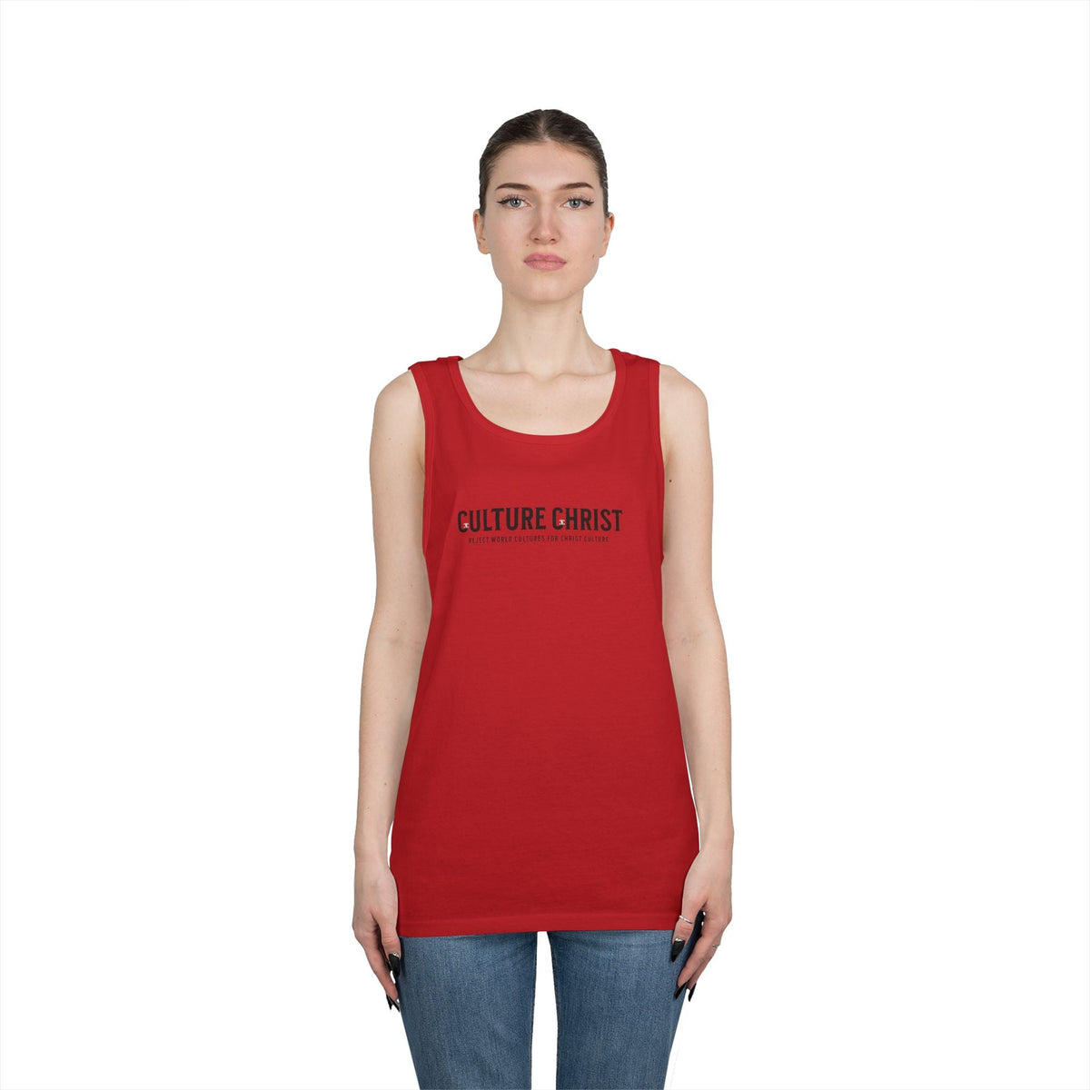 Culture Christ Tank Top — Christian Faith Graphic Tank