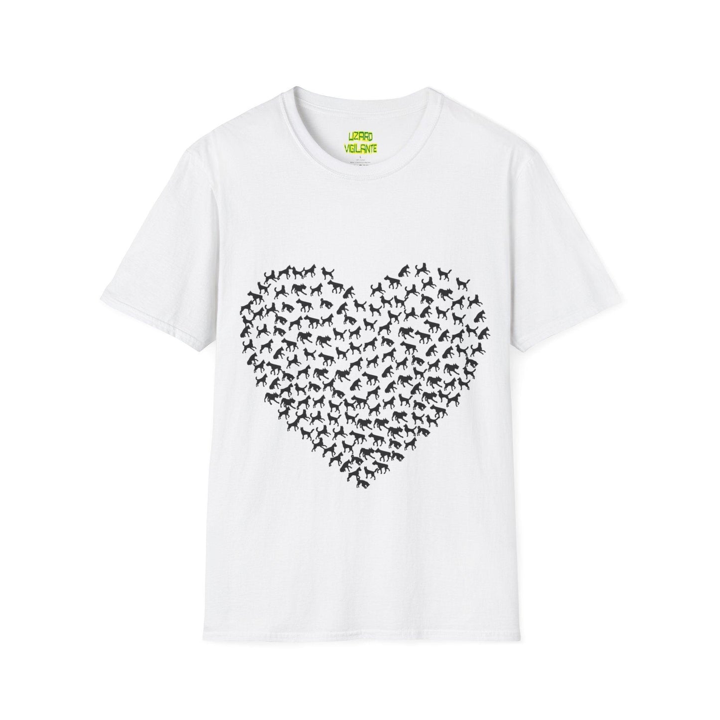 Dogs Heart Unisex Softstyle T-Shirt