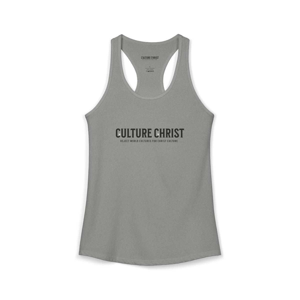 Women's Ideal Racerback Tank, wear your faith