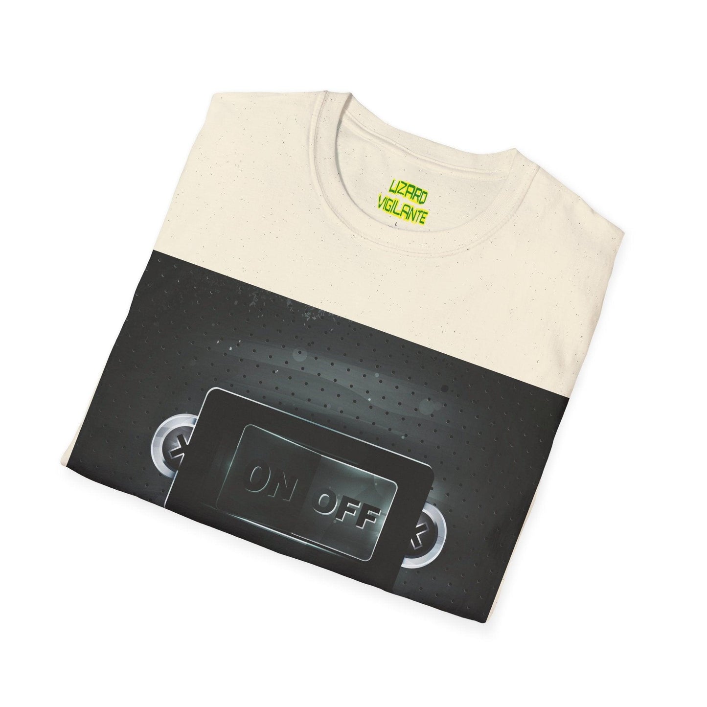 On Off Switch Unisex Softstyle T-Shirt