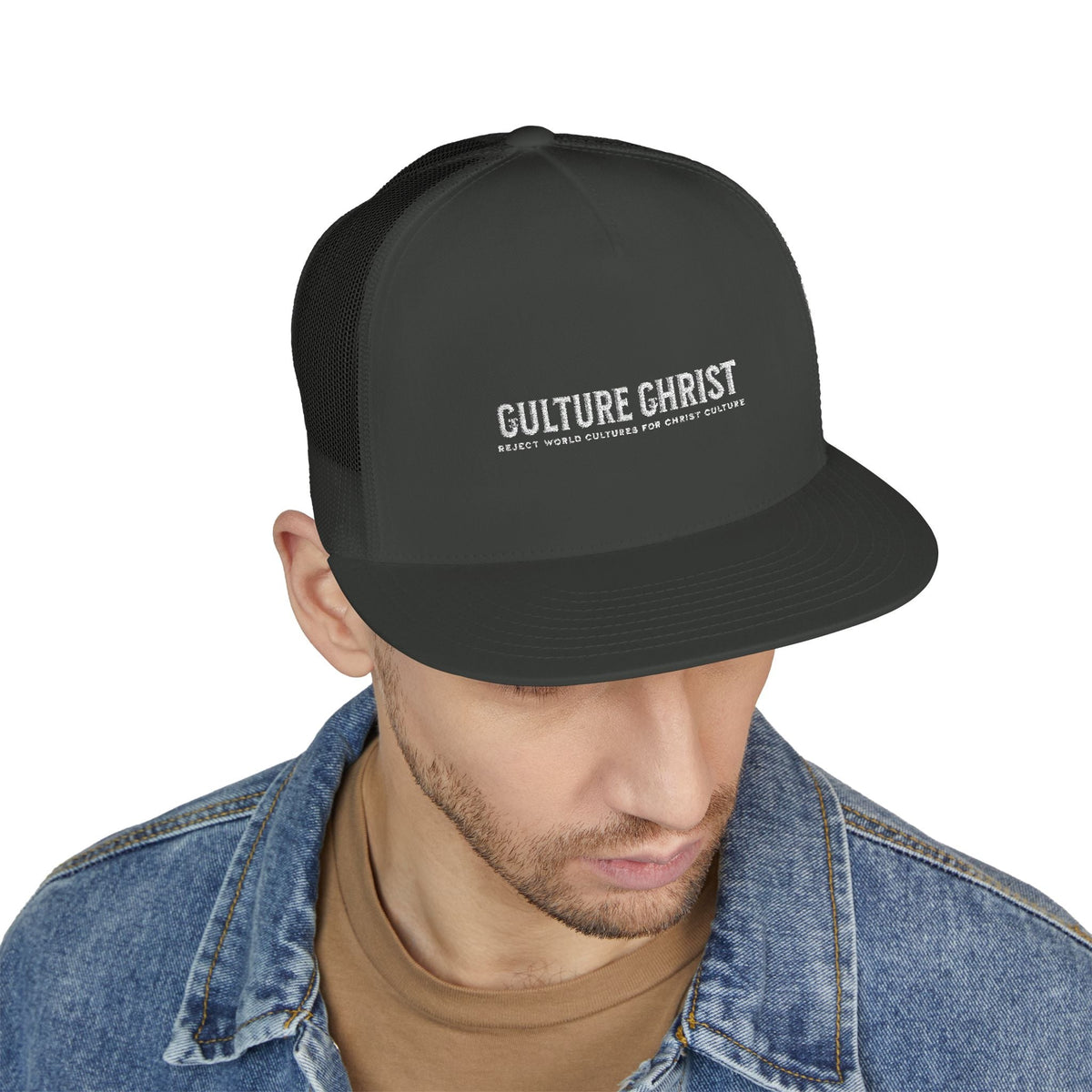 Stylish Embroidered Trucker Cap - Perfect for Everyday Wear, Outdoor Adventures, Gifts, Festivals, and Christian Lifestyle