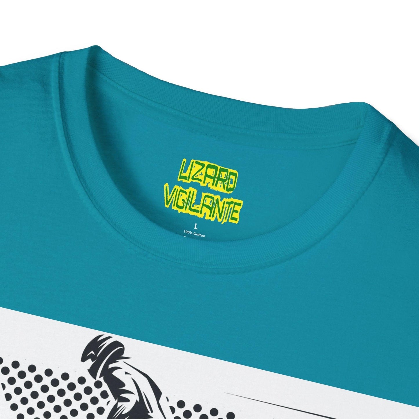 Off Road Motorcycle Skull Unisex Softstyle T-Shirt