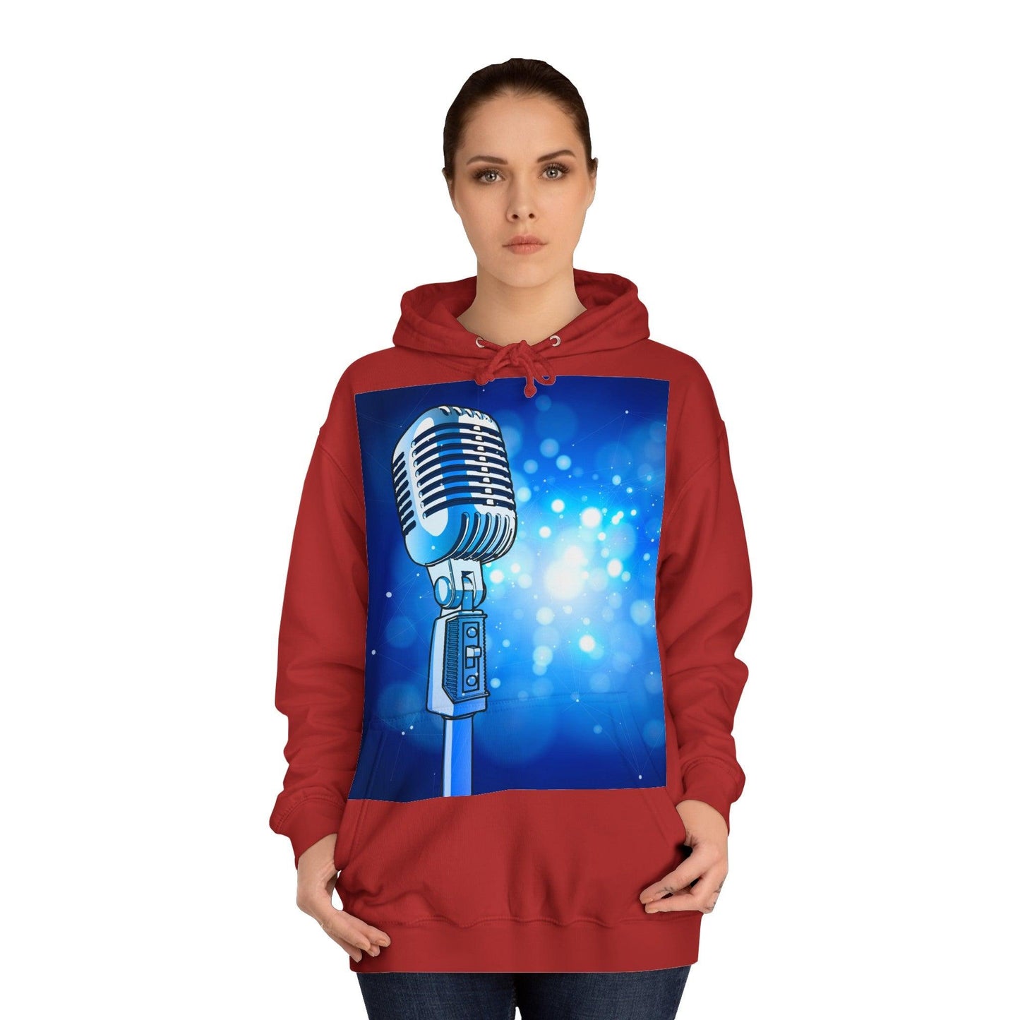 Magic Mic Unisex College Hoodie