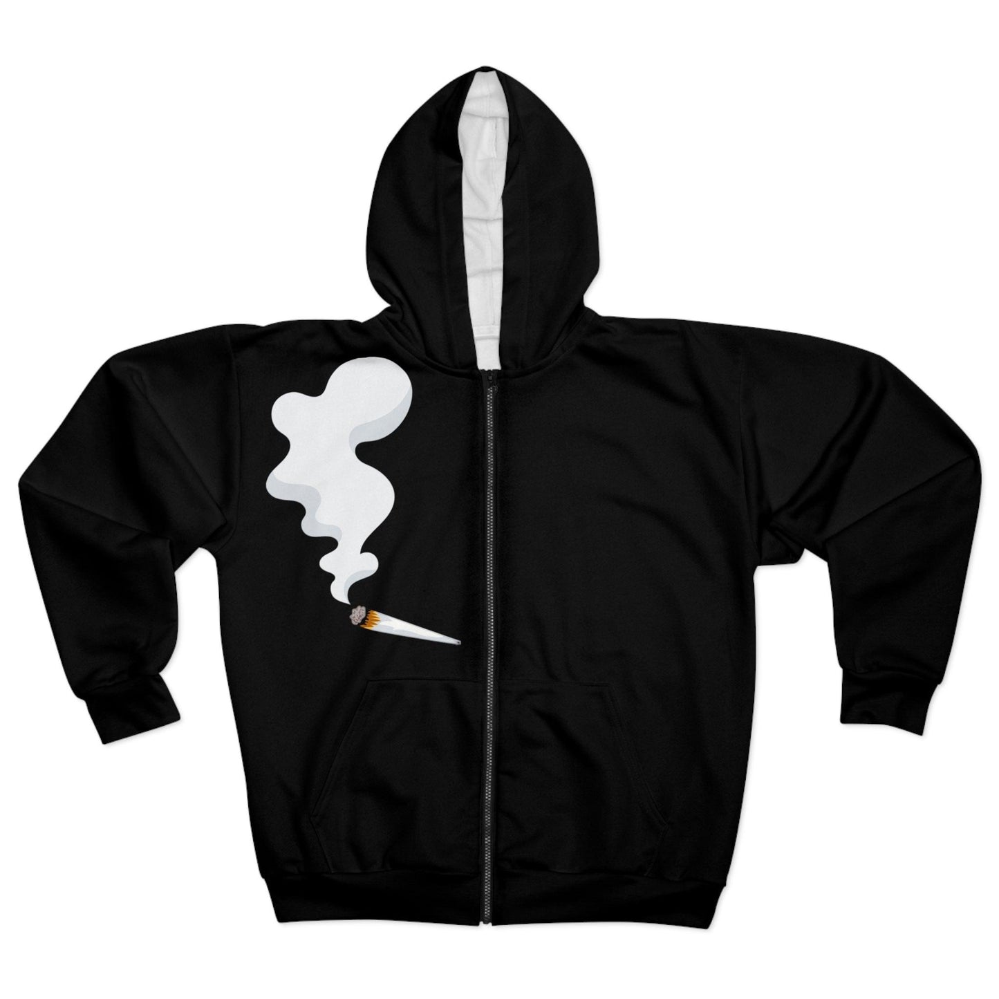 Half Toked Unisex Zip Hoodie