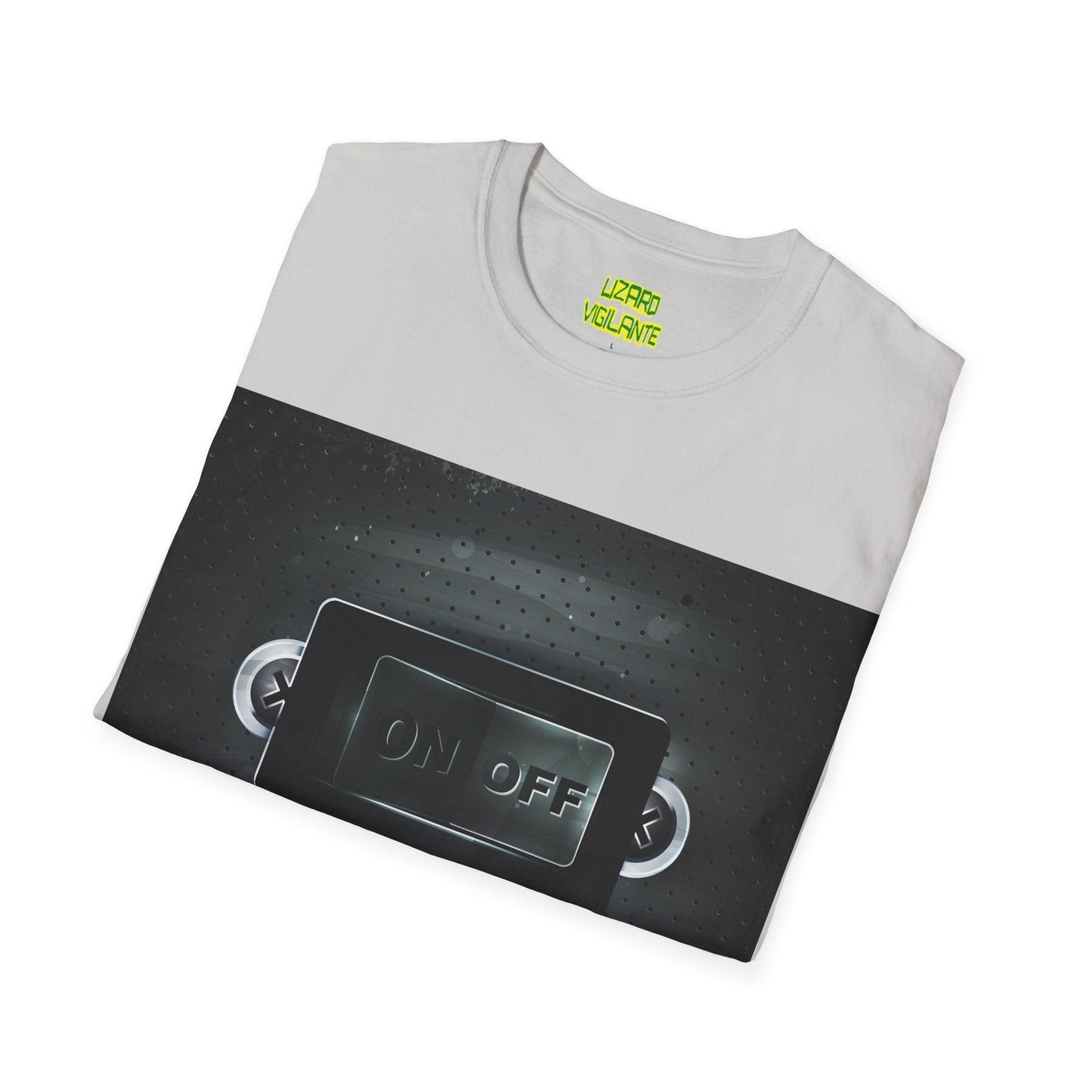 On Off Switch Unisex Softstyle T-Shirt