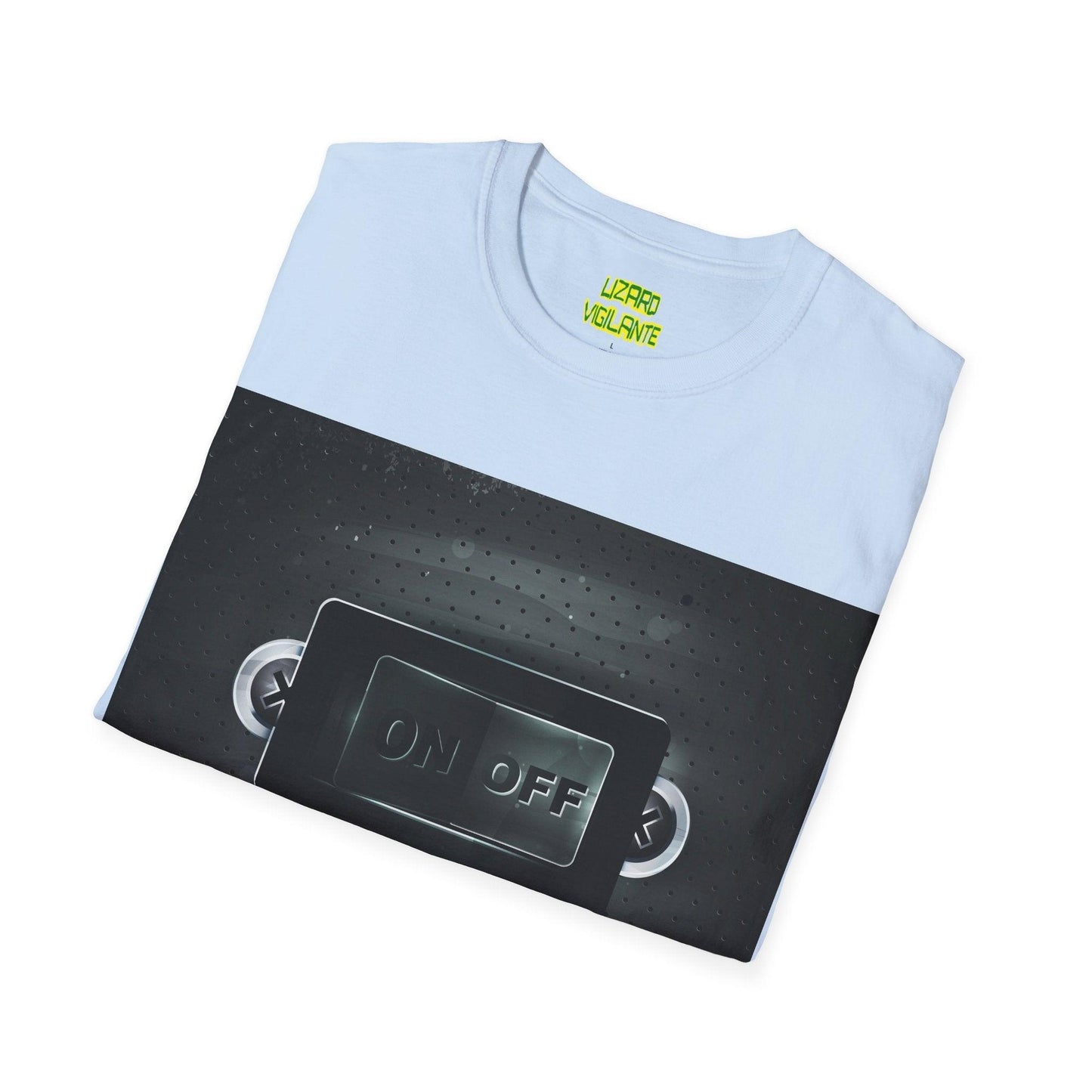 On Off Switch Unisex Softstyle T-Shirt