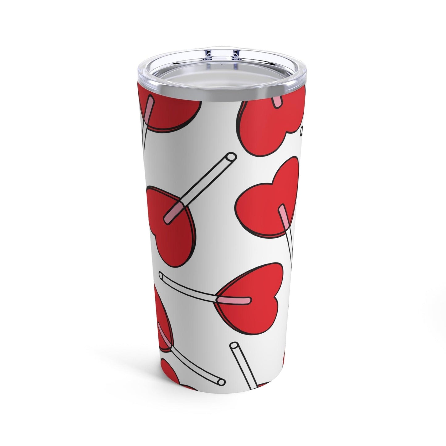 Valentine’s Day Heart Lollipops Tumbler 20oz