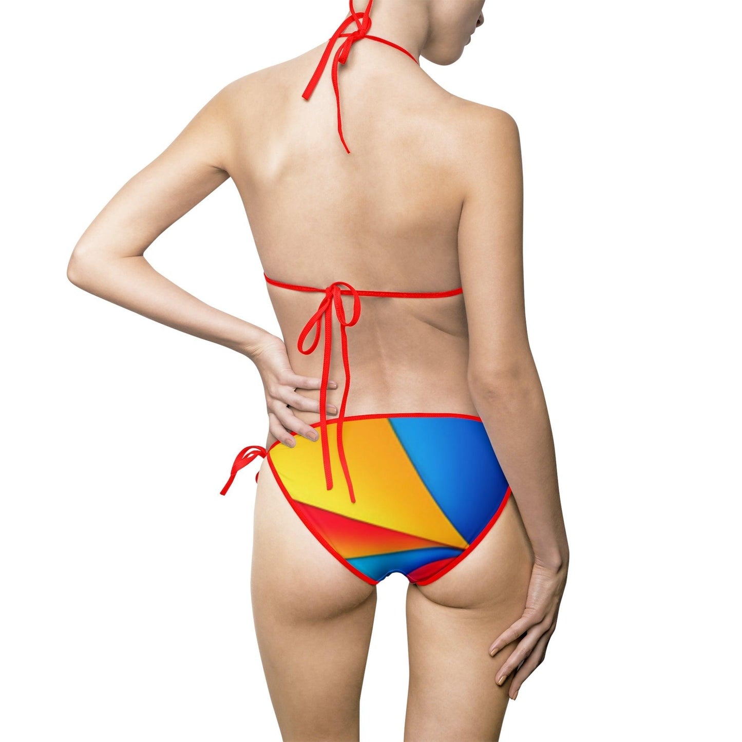 Women's Multicolor Bikini Swimsuit