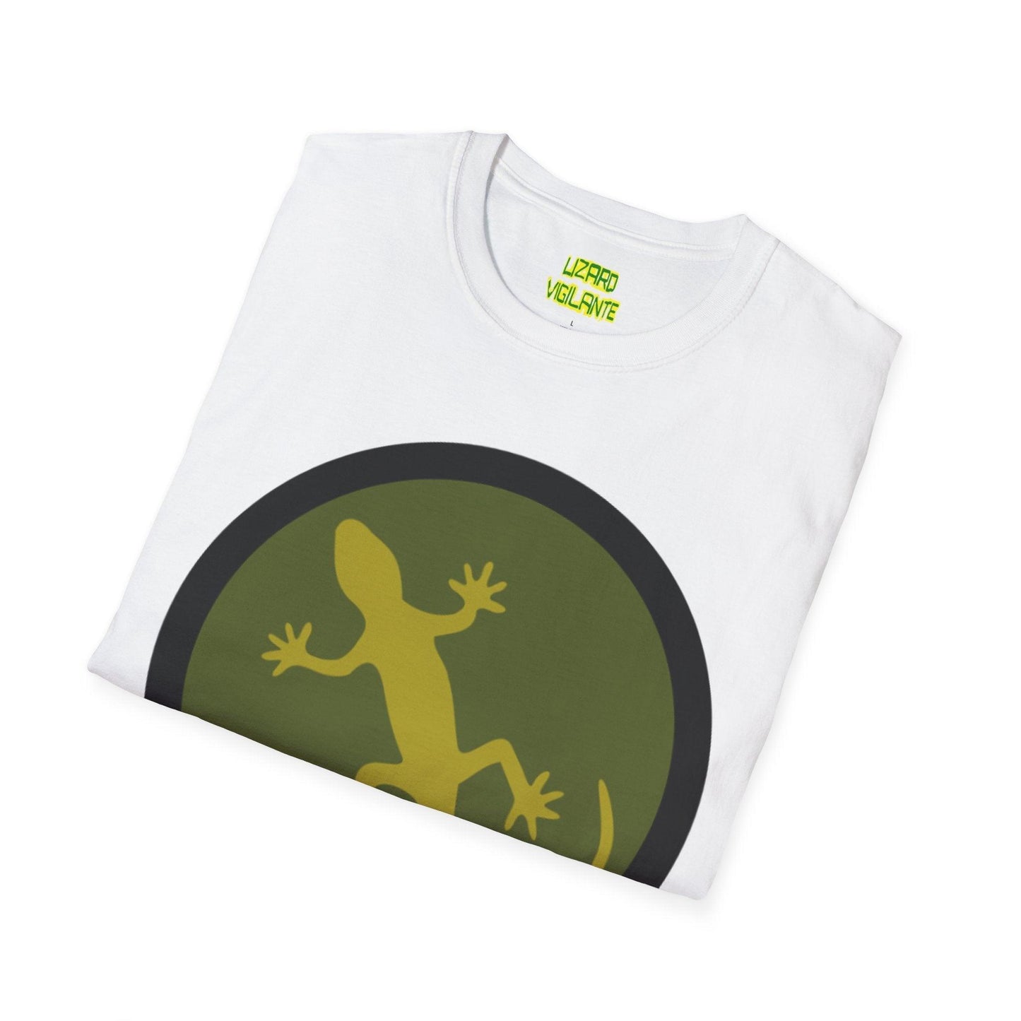 Lizard Lover Unisex Softstyle T-Shirt, White