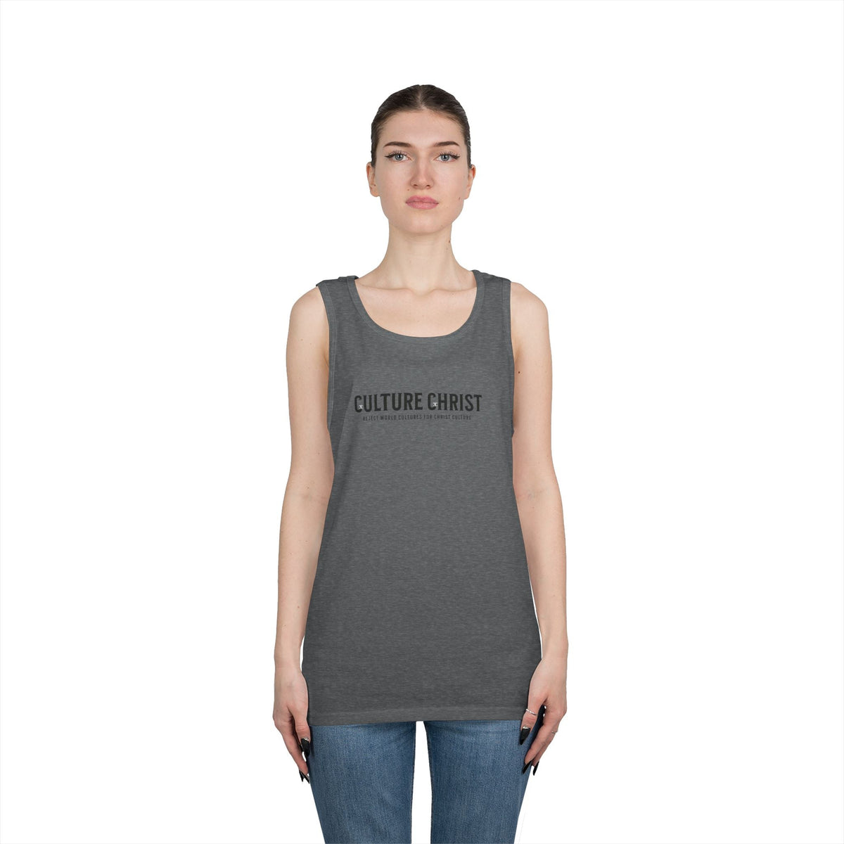 Culture Christ Tank Top — Christian Faith Graphic Tank