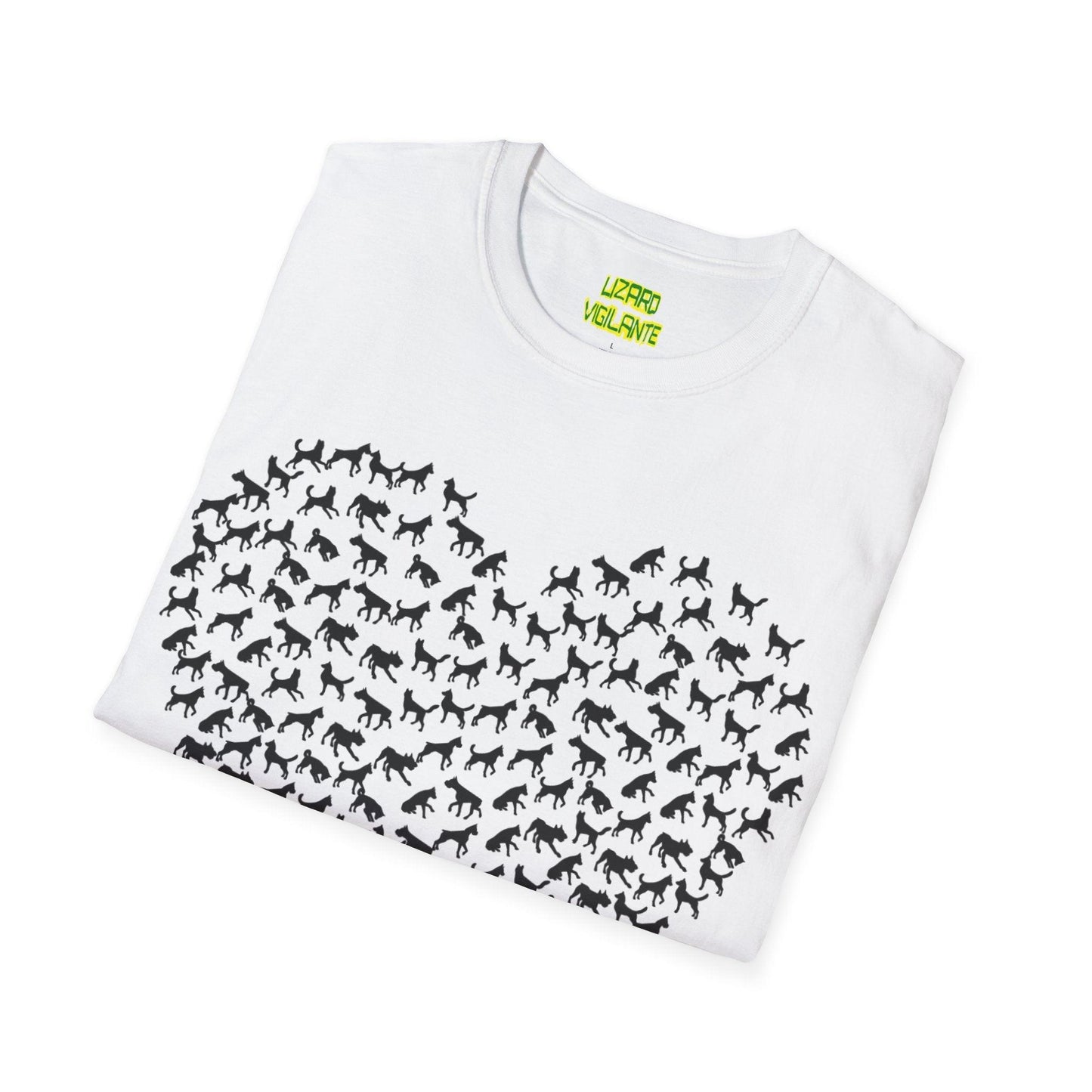 Dog Heart Unisex Softstyle T-Shirt