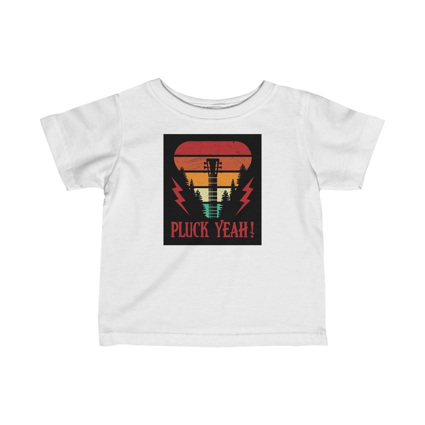 Pluck Yeah! Guitar Neck Infant Fine Jersey Tee