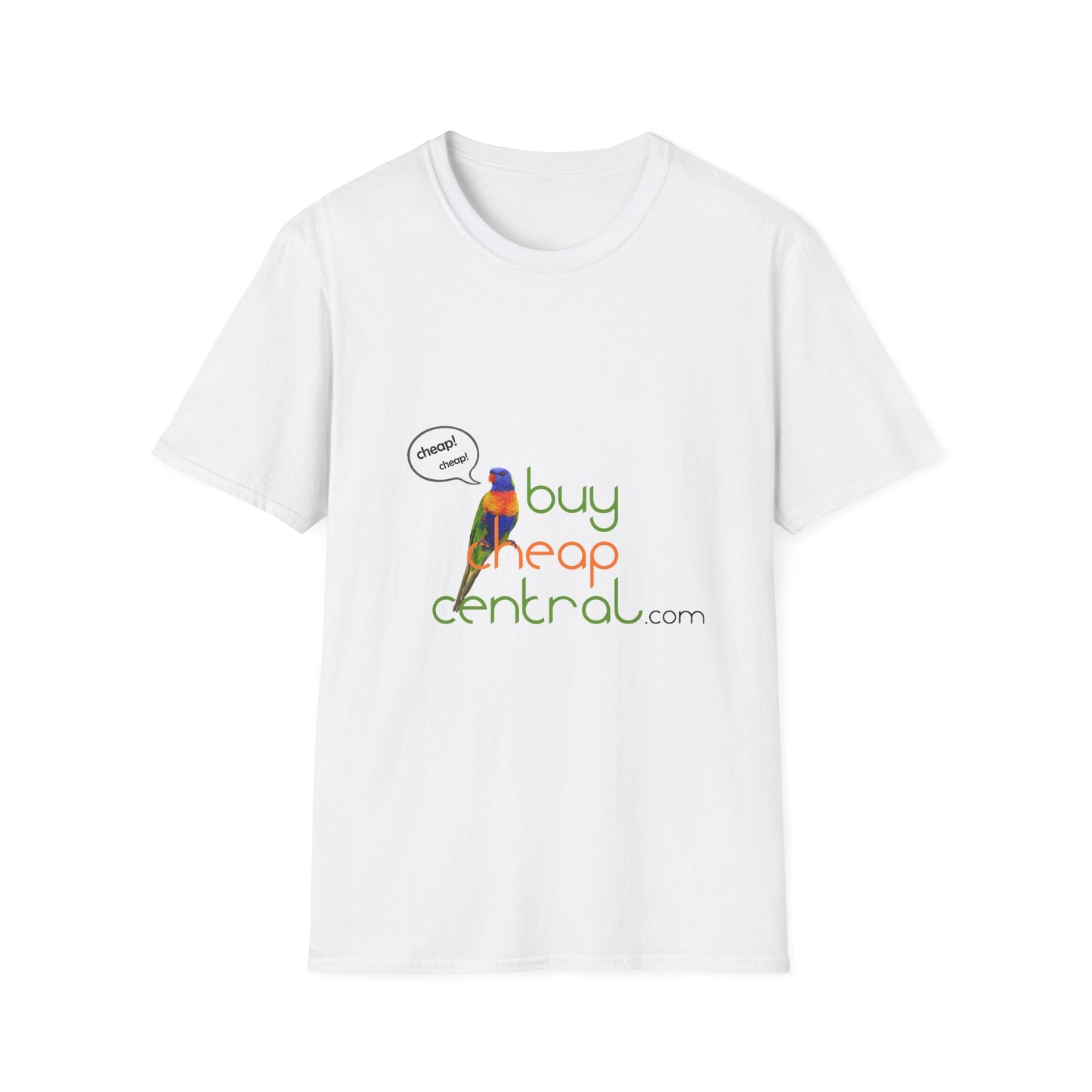 T-Shirt — Colorful Parrot ‘Cheep! Cheep!’ Buy Cheap Central Graphic Tee