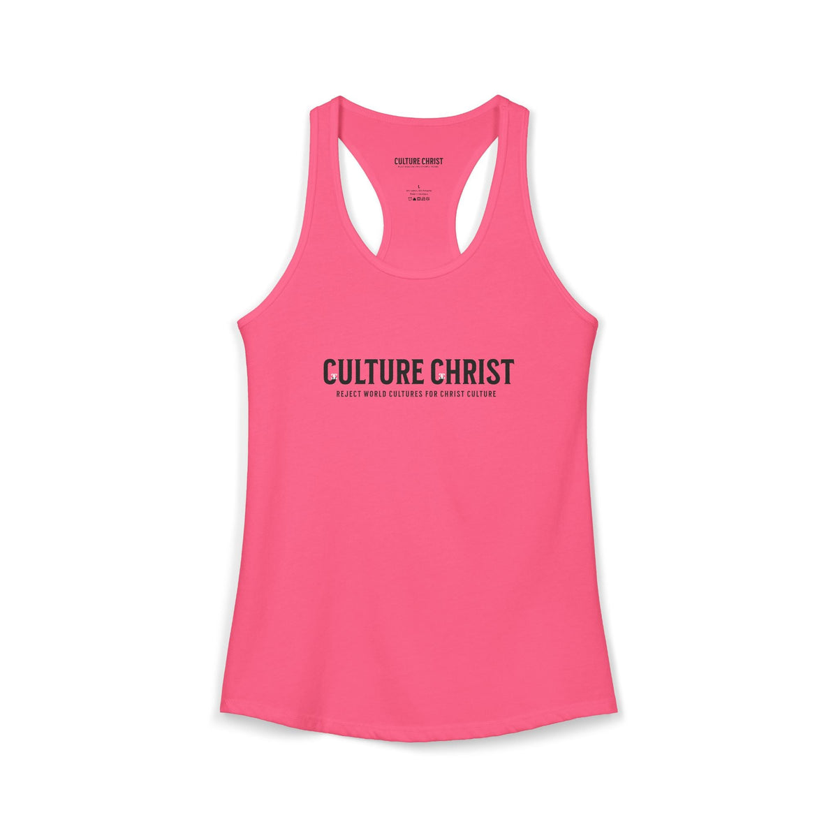 Women's Ideal Racerback Tank, wear your faith