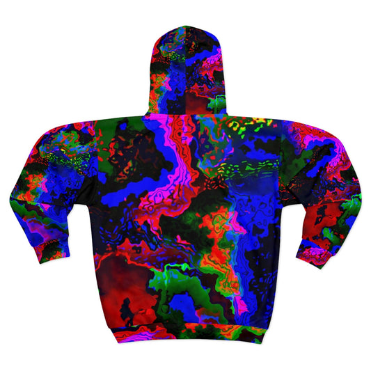 Rainbow in the Darkness Unisex Zip Hoodie