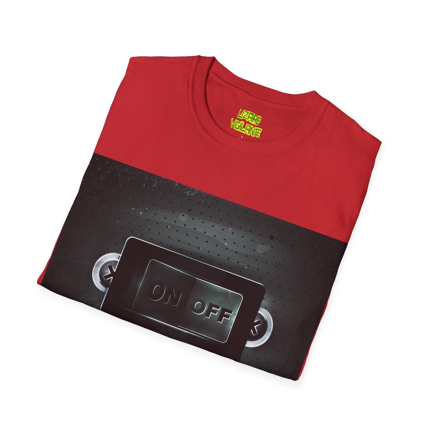 On Off Switch Unisex Softstyle T-Shirt