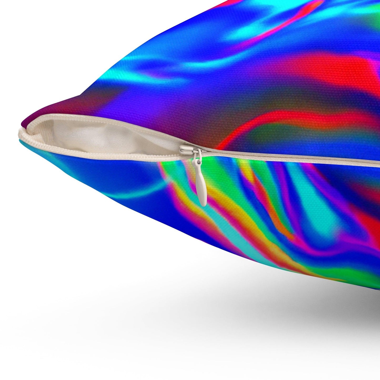 Neon Love Spun Polyester Square Pillow