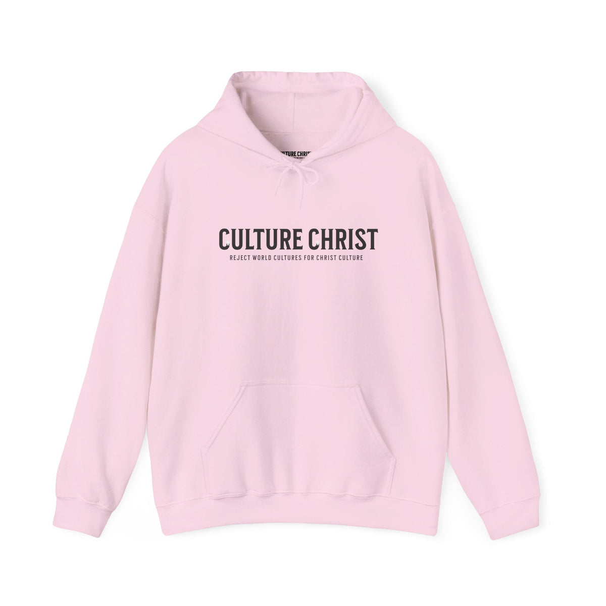 Culture Christ Hoodie — Minimal Christian Faith Pullover