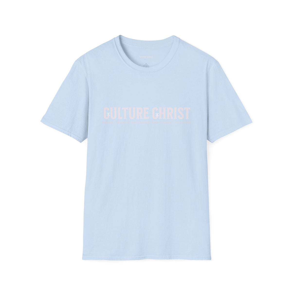 T-Shirt — "Culture Christ: Reject World Cultures for Christ Culture" Inspirational Christian Tee