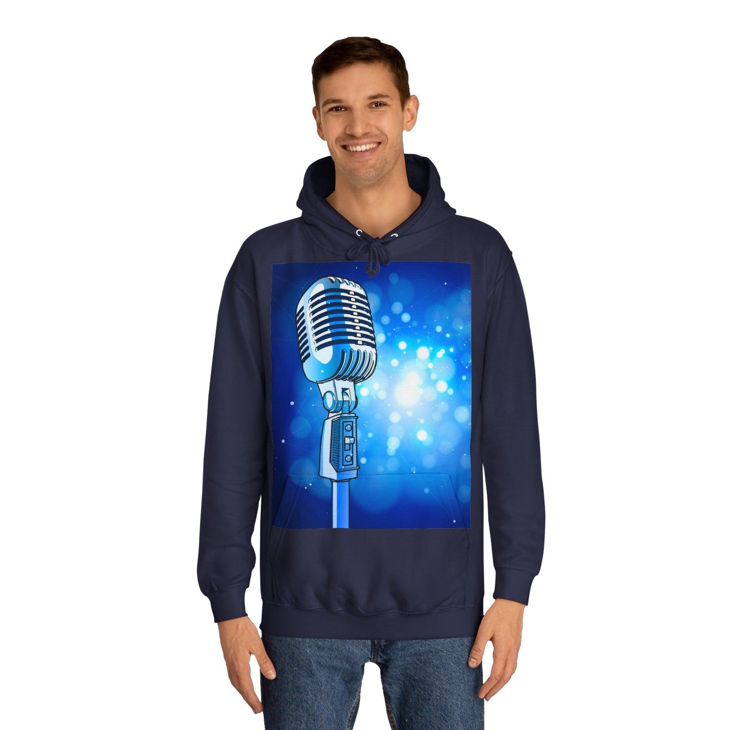 Magic Mic Unisex College Hoodie