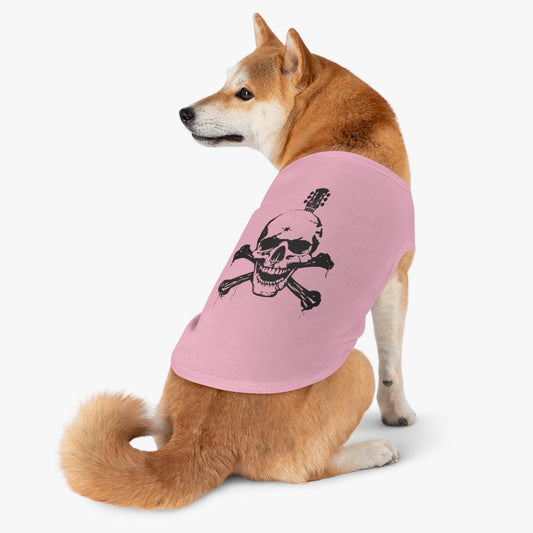 Guitar Skull Pet Tank Top