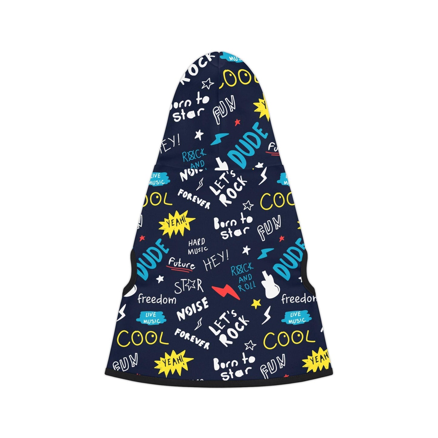 Born to Star Hand Drawn Graphic Pet Hoodie