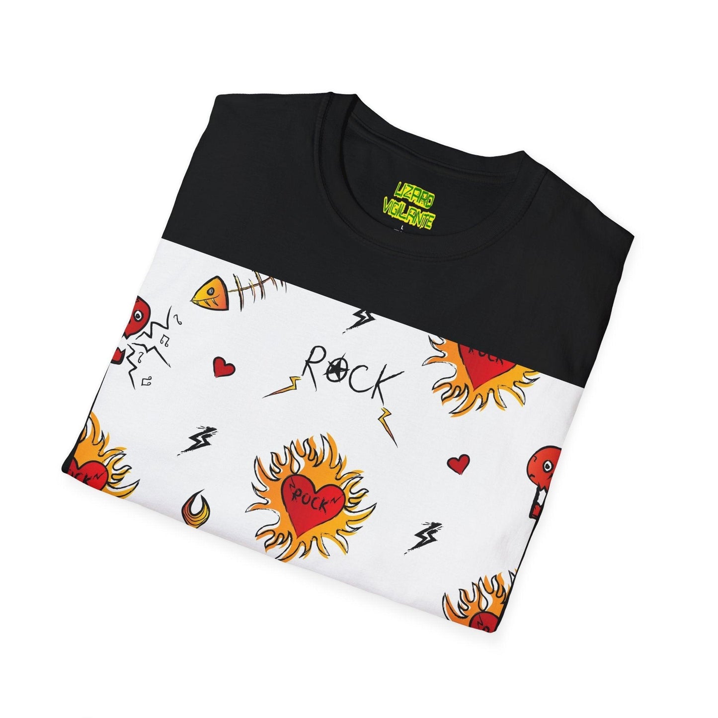 Rock Drawings Unisex Softstyle T-Shirt