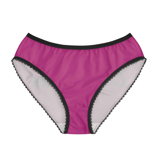 Dog Mom with Puppy Paw & Heart on Backside Women's Briefs