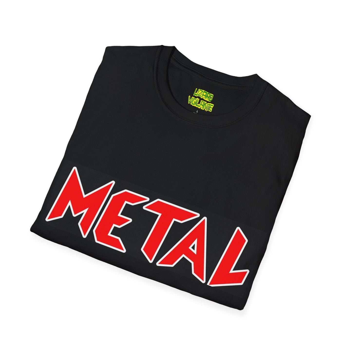 Red Metal Unisex Softstyle T-Shirt