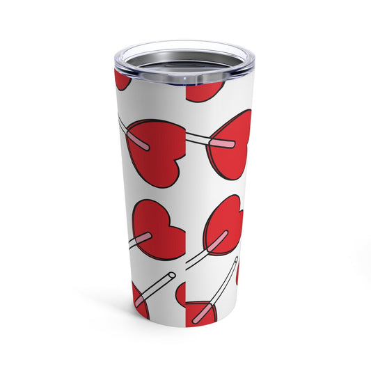 Valentine’s Day Heart Lollipops Tumbler 20oz