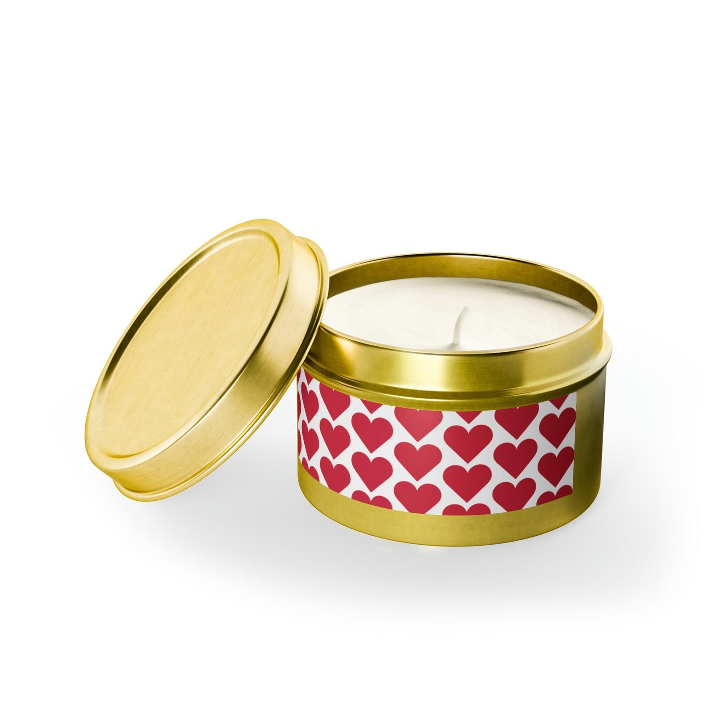 Valentine’s Day Hearts Tin Aromatherapy Candles